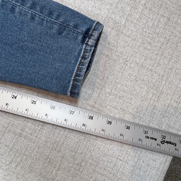 American Eagle Outfitters High Rise Jegging Jeans Women's 6 Skinny Med Wash - Picture 9 of 12